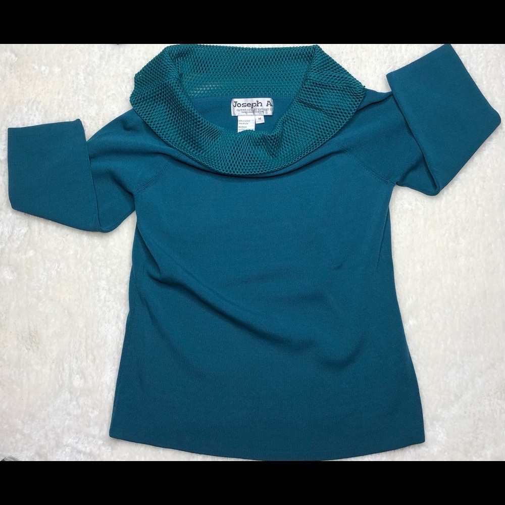 Joseph AMesh turtle Neck SZ M knitted Long sleeve